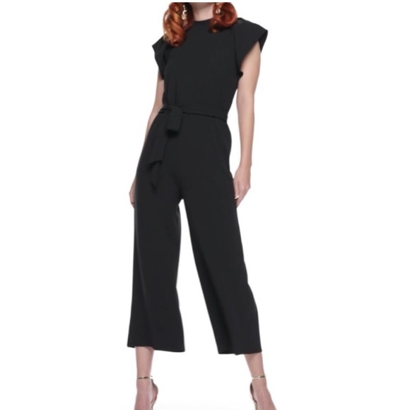 Nine West Pants & Jumpsuits Nine West Black Short Flutter Sleeve